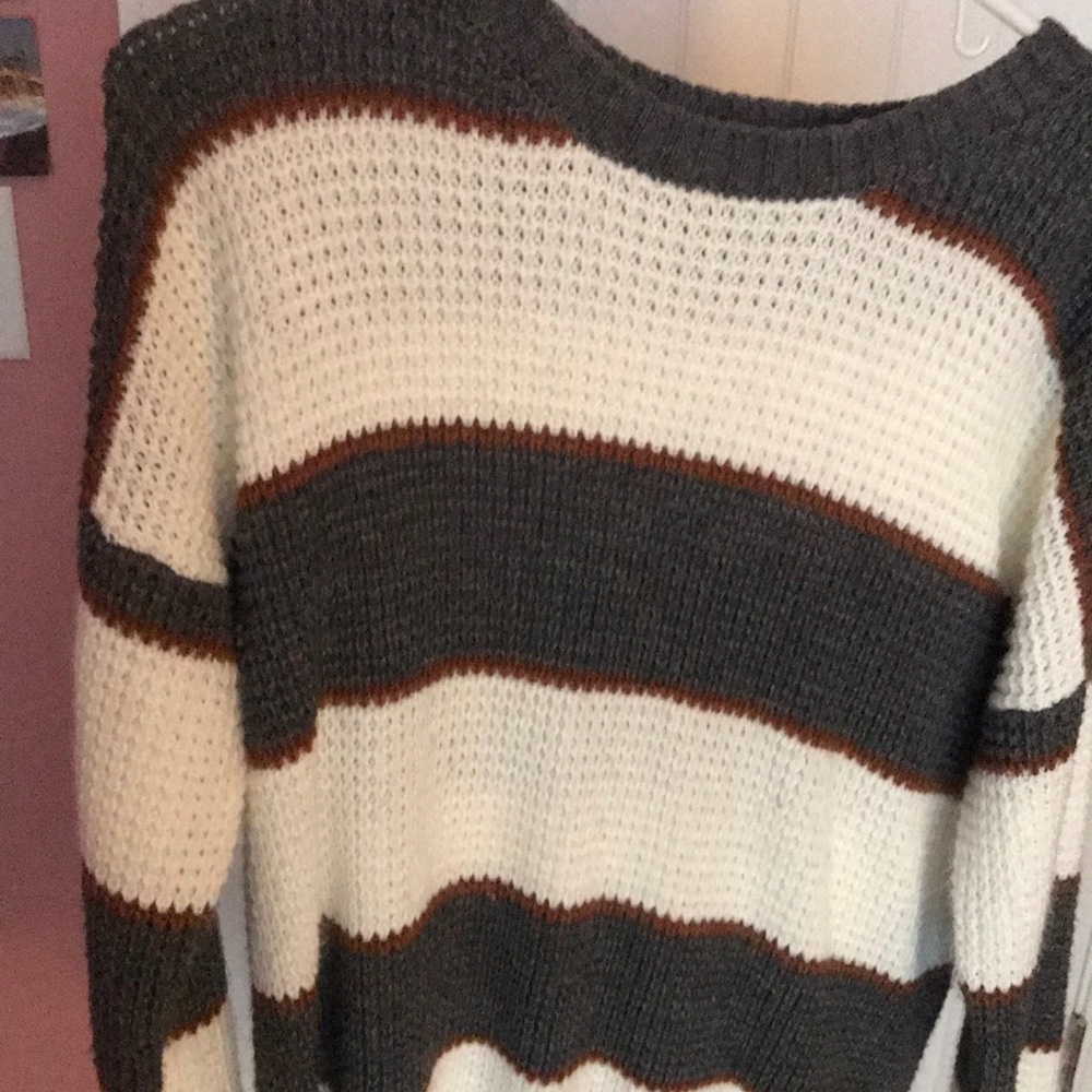 Juniors XXL So striped sweater